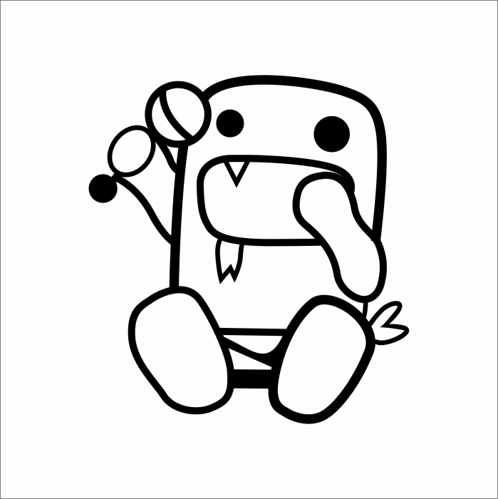 STICKER DOMO BABY [1]