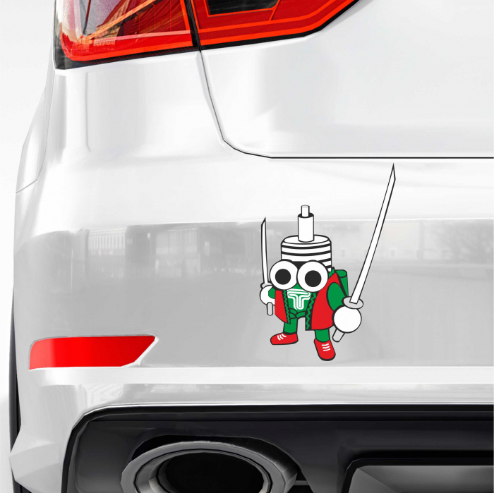 STICKER DAMPACHI SAMURAI JDM [1]