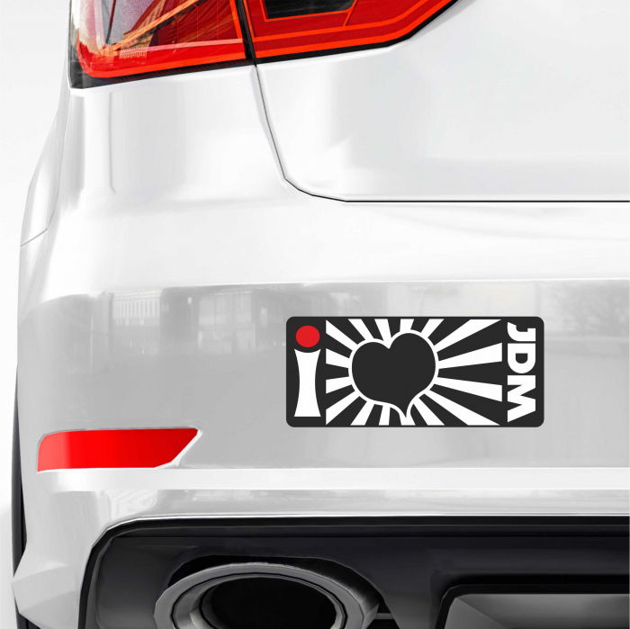 STICKER I LOVE JDM [1]