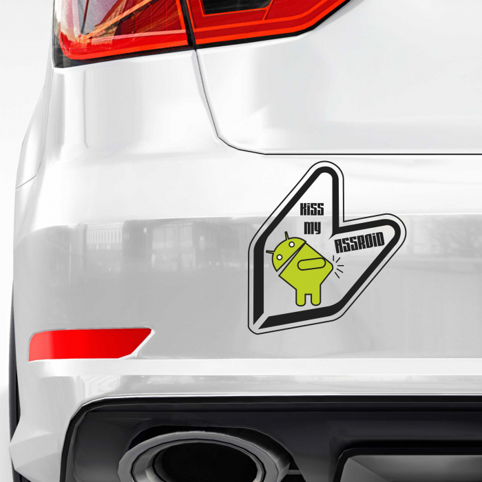 STICKER KISS MY ANDROID [1]