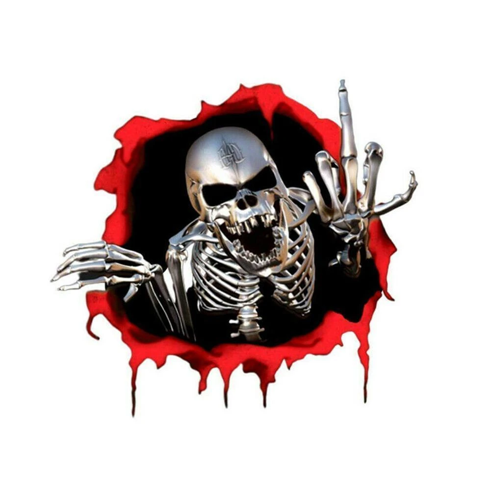 STICKER CRANIU PRINT [3]