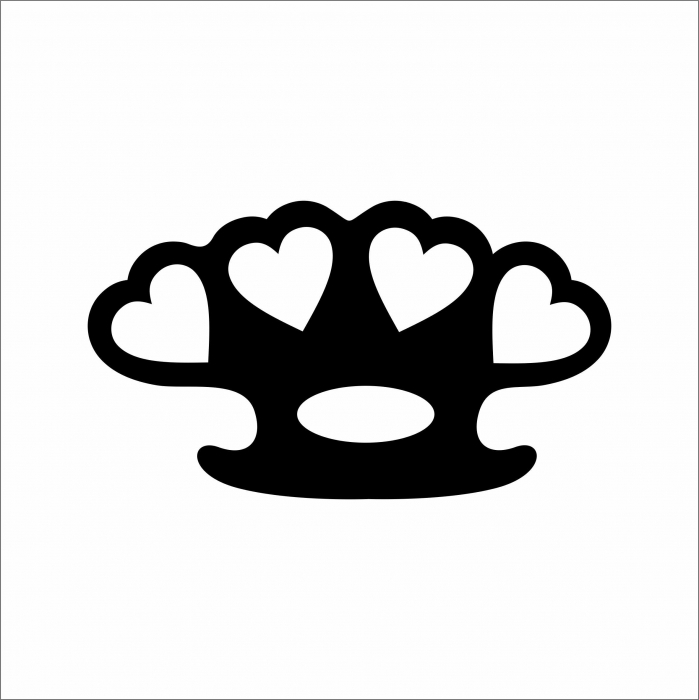 STICKER HEARTS PUNCH [1]