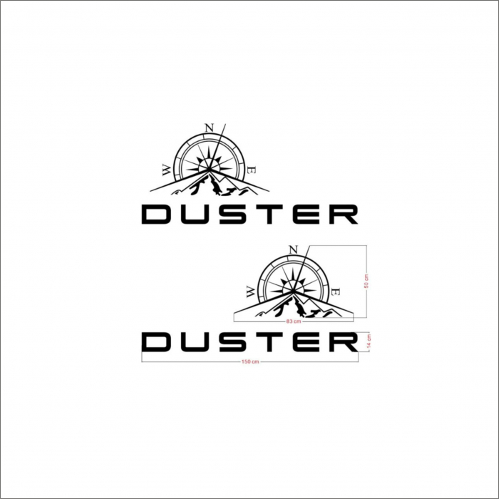 STICKER LATERALE DACIA DUSTER NR.2 [2]