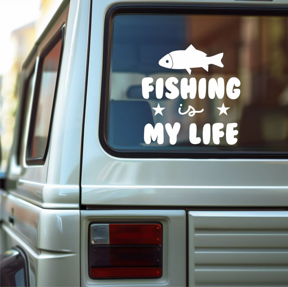 STICKER FISHING IS MY LIFE NR.2 [1]