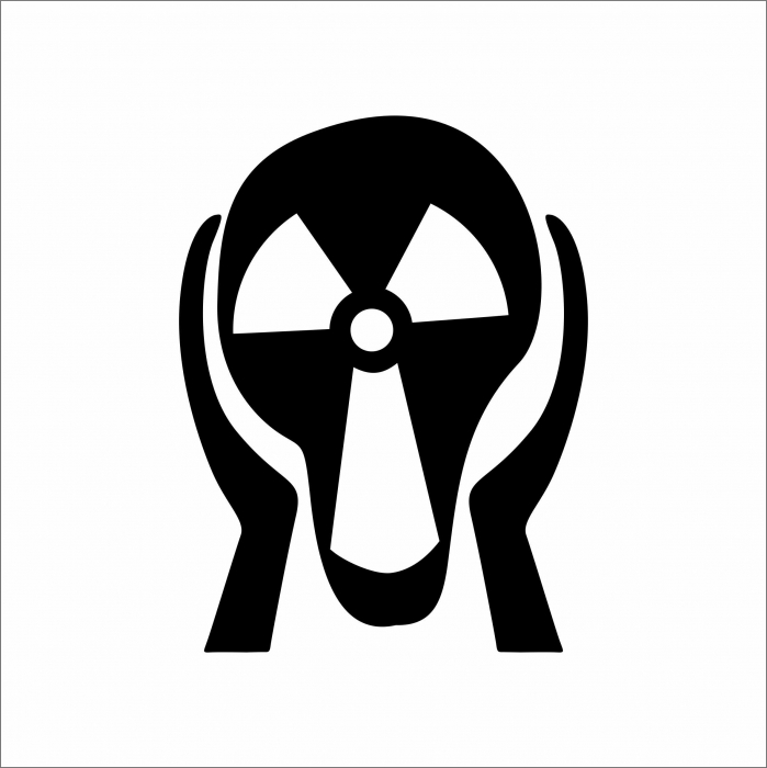 STICKER NUCLEAR SCREAM [1]
