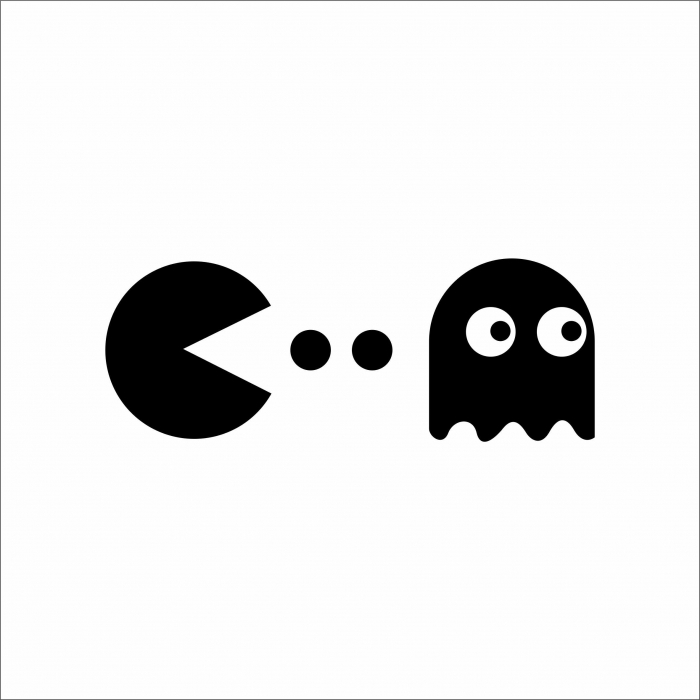 STICKER PAC MAN [1]