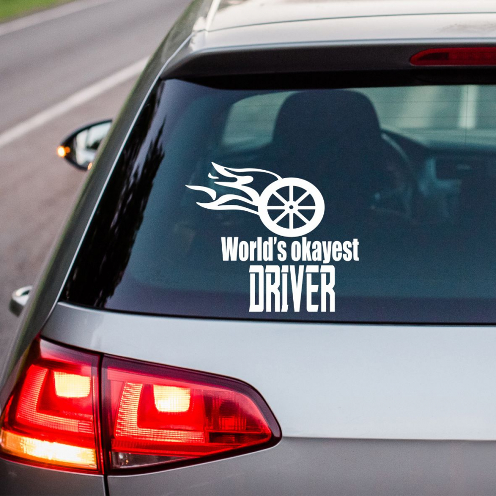 STICKER OKAYEST DRIVER NR.2 [1]