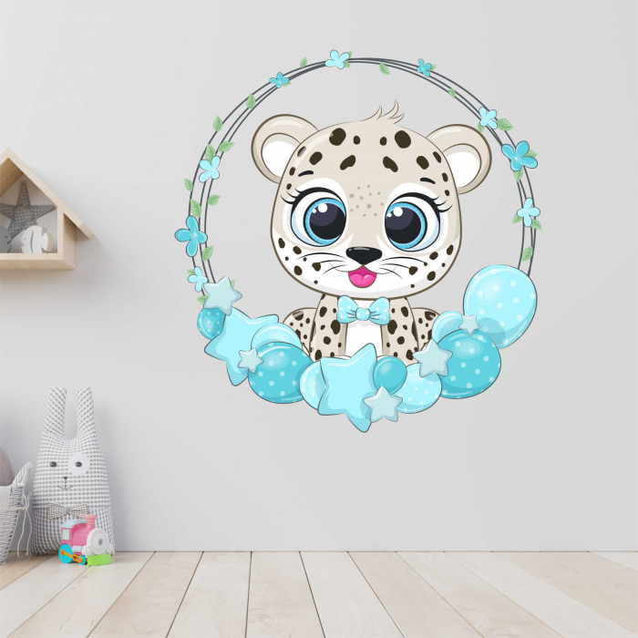 STICKER PERETE BABY LEOPARD [1]