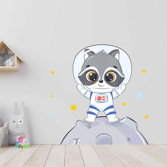 STICKER PERETE RATON ASTRONAUT [1]