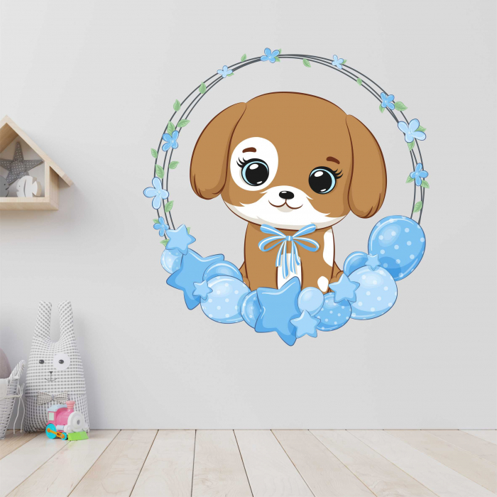 STICKER PERETE CATELUS CU BALOANE [1]