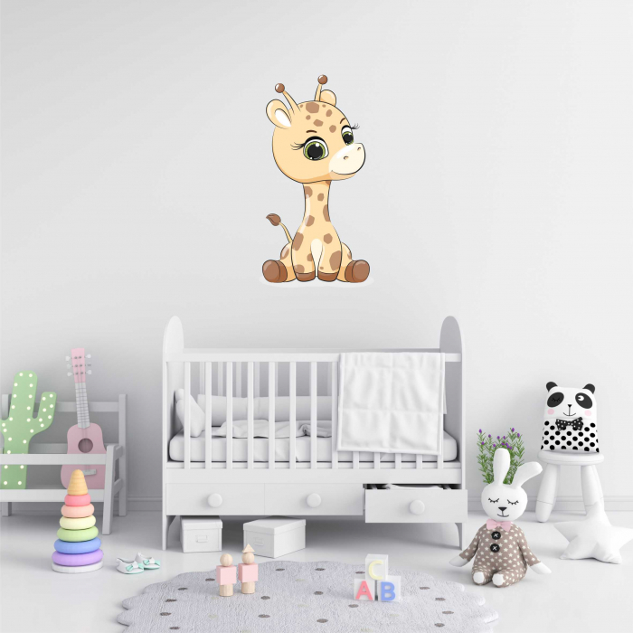 STICKER PERETE GIRAFA [1]