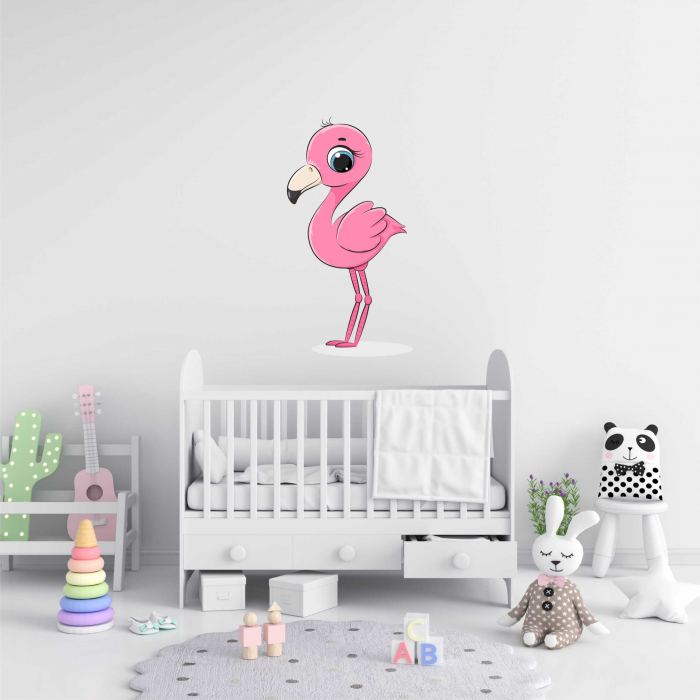 STICKER PERETE FLAMINGO [1]