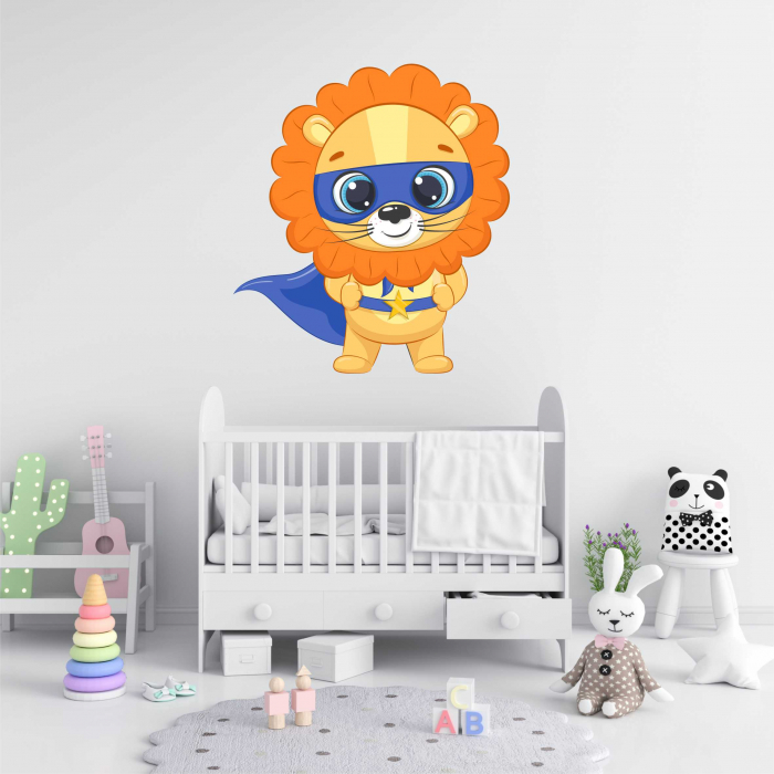 STICKER PERETE LEU EROU [1]