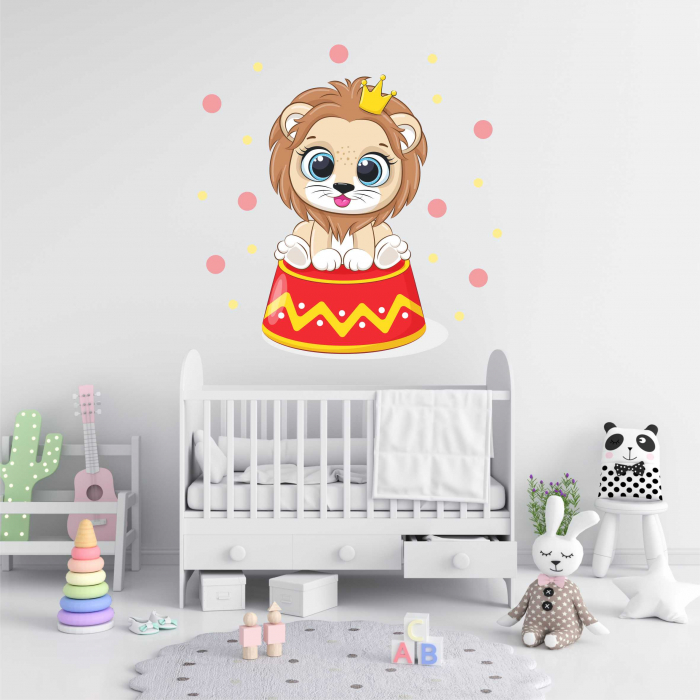 STICKER PERETE LEU LA CIRC [1]