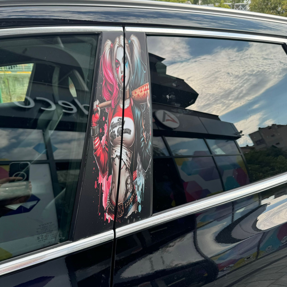 STICKER STALPI AUTO - BAD GIRL QUIN [1]