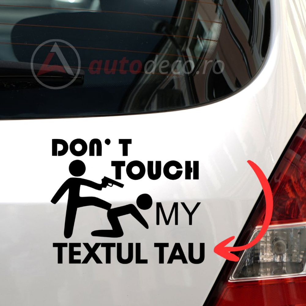 STICKER PERSONALIZAT DON T TOUCH [1]