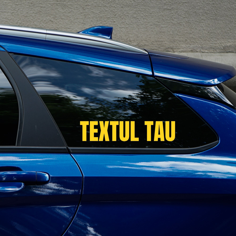 STICKER PERSONALIZAT - TEXTUL TAU [4]
