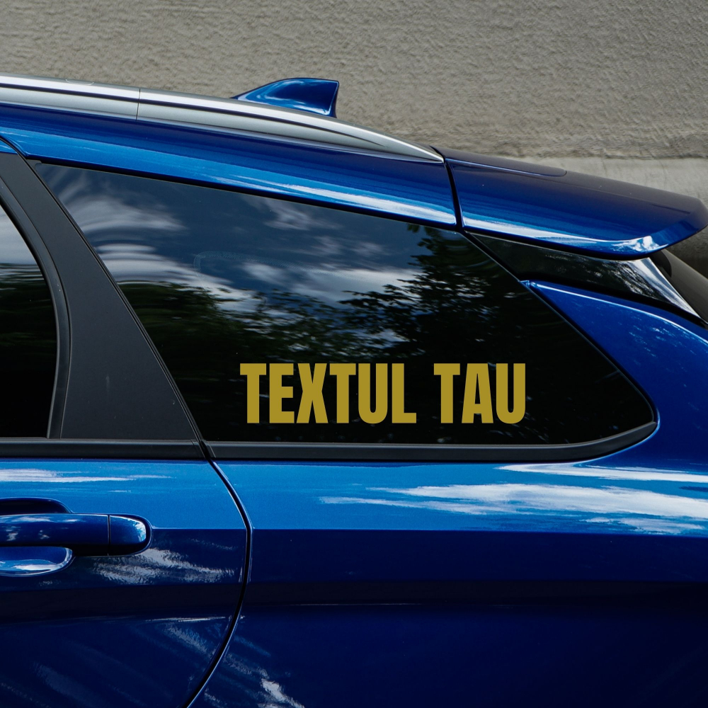 STICKER PERSONALIZAT - TEXTUL TAU [7]