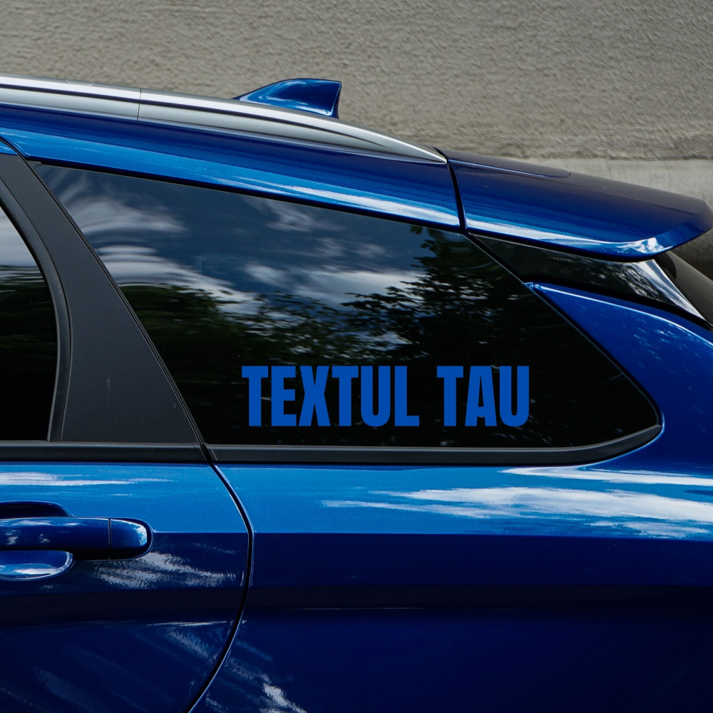 STICKER PERSONALIZAT - TEXTUL TAU [3]