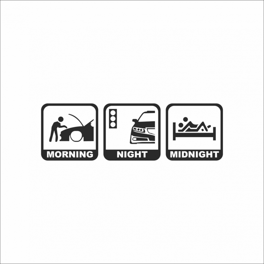 STICKER MORNING NIGHT MIDNIGHT [1]