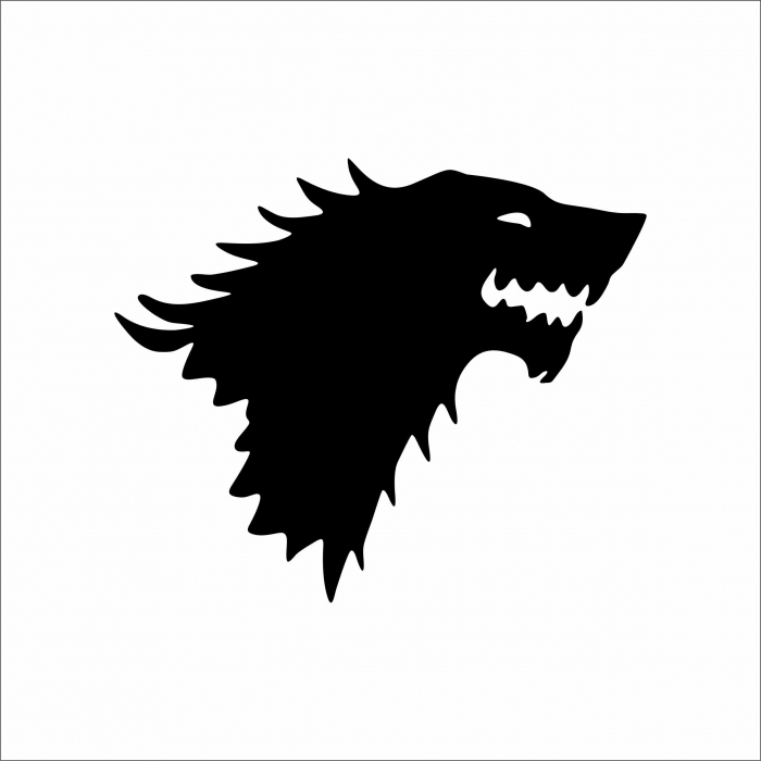 STICKER GOT-SIGILIU FAMILIA STARK [1]