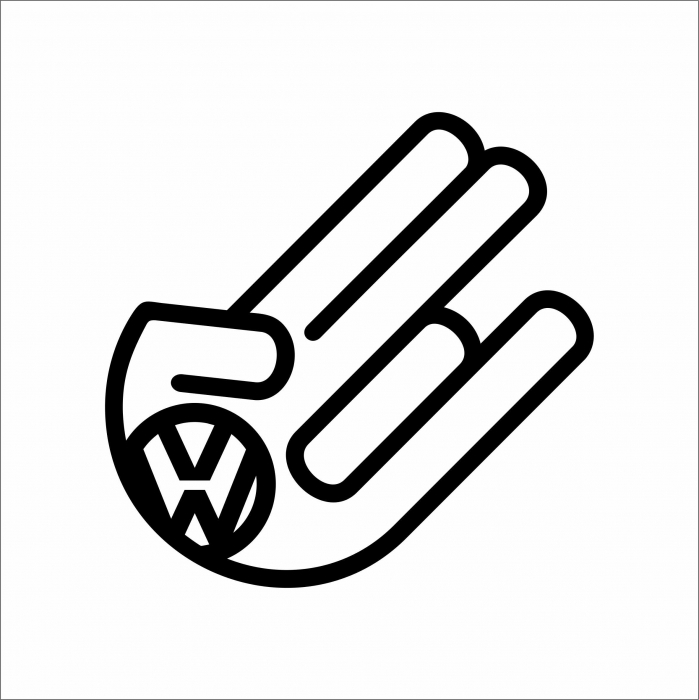 STICKER VW SHOCKER [1]