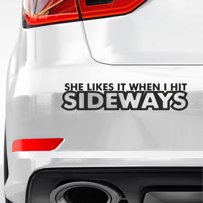 STICKER SHE LIKES IT SIDEWAYS [1]