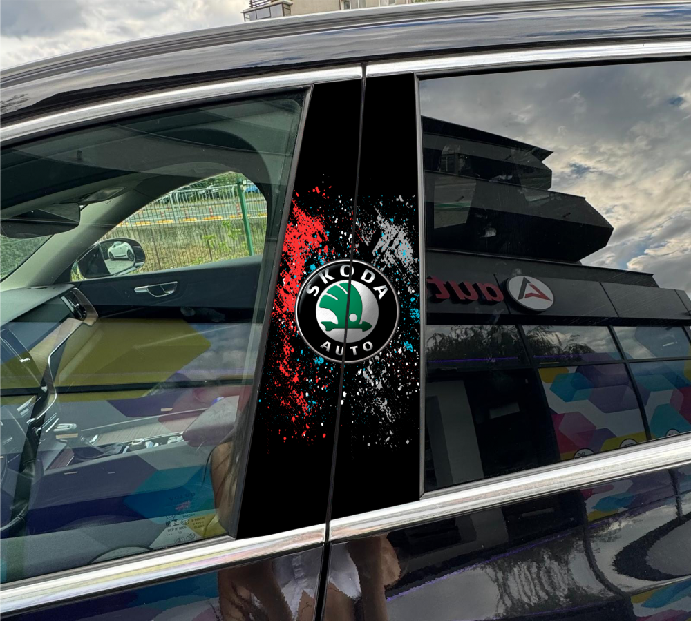 STICKERE STALPI SKODA [1]