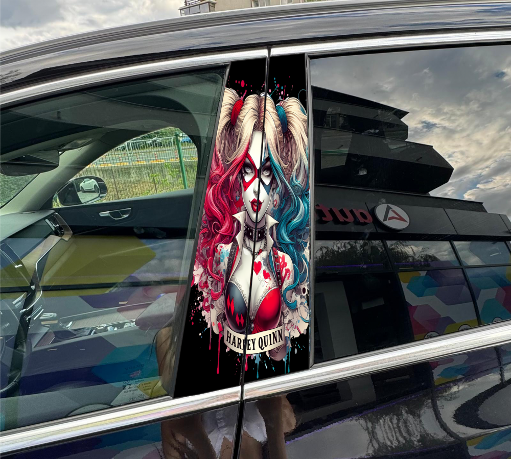 STICKER STALPI AUTO - BAD  FACE GIRL QUIN [1]