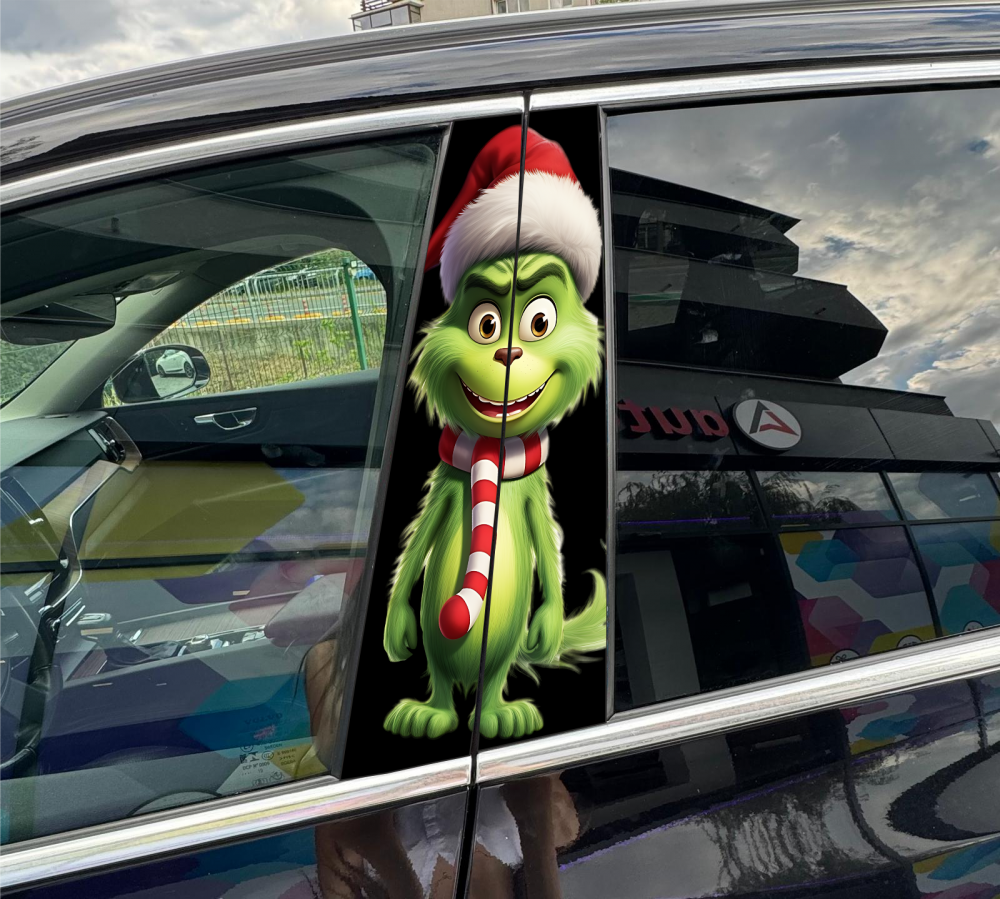 STICKER STALPI AUTO -GREEN MONSTER [1]