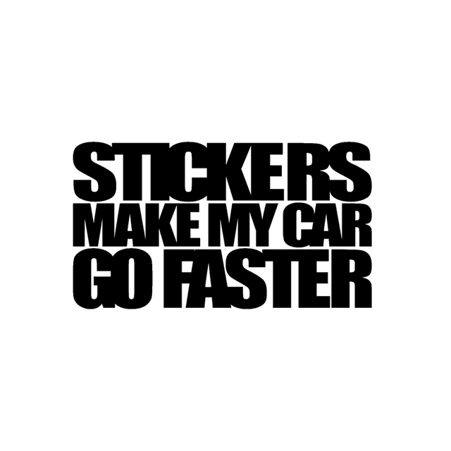 STICKERS MADE MY CAR [1]