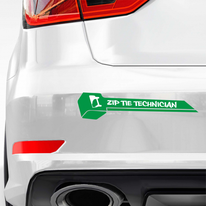 STICKER ZIP TIE TECHNICIAN [1]