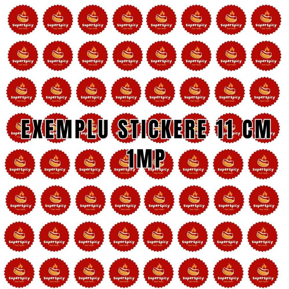 STICKERE PERSONALIZATE LA METRU PATRAT [8]