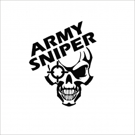 DIVERSE - ARMY SNIPER STICKER