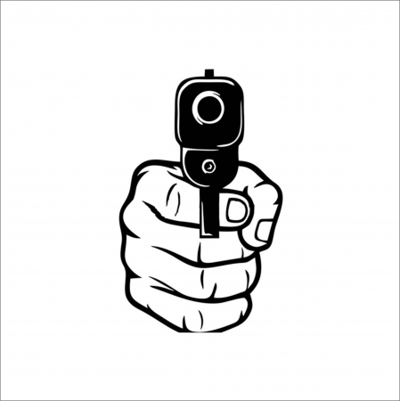 DIVERSE - GUN STICKER