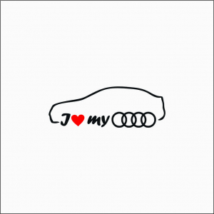 AUDI - I LOVE MY AUDI BERLINA