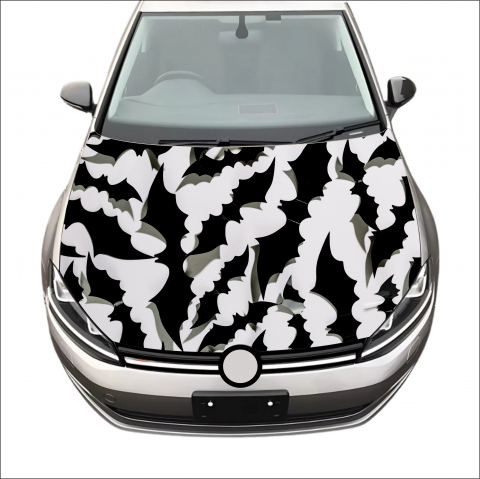 STICKERE MARI - AUTOCOLANT CAPOTĂ LILIECI