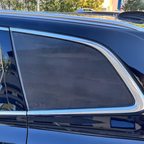 PRODUSE IN TRENDING - AUTOCOLANT CU GĂURELE -WINDOWS GRAFIC NEGRU SIMPLU