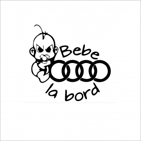 AUDI - BEBE LA BORD AUDI