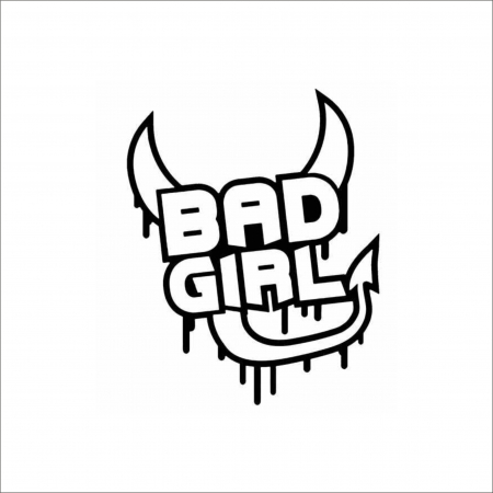 PENTRU FETE - BAD GIRL 6 STICKER