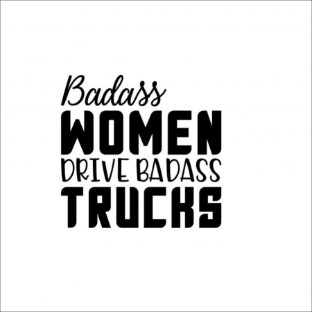 PENTRU FETE - BADASS WOOMEN - STICKER