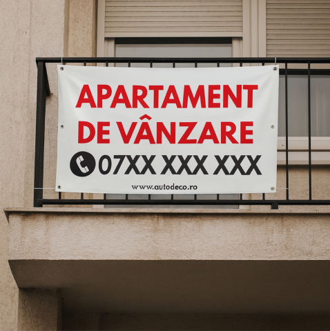 BANNERE PERSONALIZATE - BANNER - APARTAMENT DE VANZARE