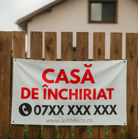 BANNERE PERSONALIZATE - BANNER CASA DE INCHIRIAT