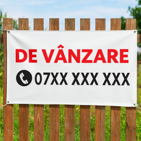 BANNERE PERSONALIZATE - BANNER -  DE VANZARE