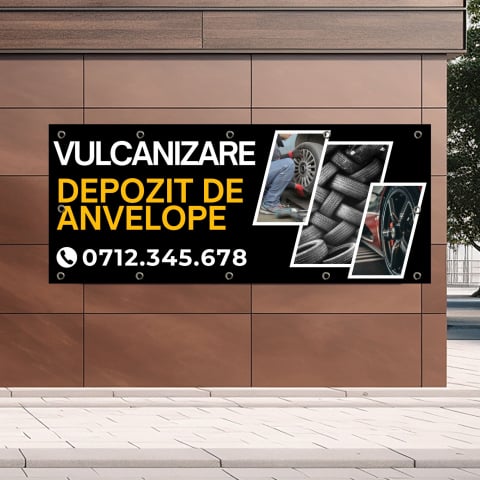 PRODUSE PERSONALIZATE FIRME - BANNER VULCANIZARE