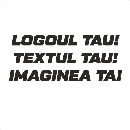 STICKERE PERSONALIZATE - AI UN STICKER/LOGO/TEXT?PE CARE DORESTI SA IL REALIZEZI?