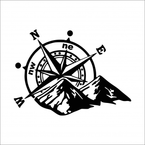 4X4/OFF ROAD STICKER - SET BUSOLA OFF ROAD