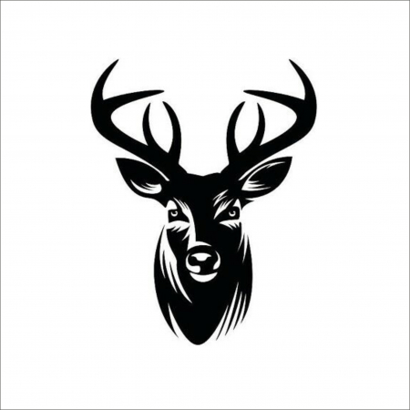 VANATOARE - PESCUIT - CERB STICKER - NR.2