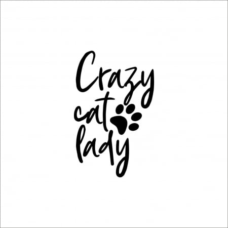 PENTRU FETE - CRAZY CAT LADY 3