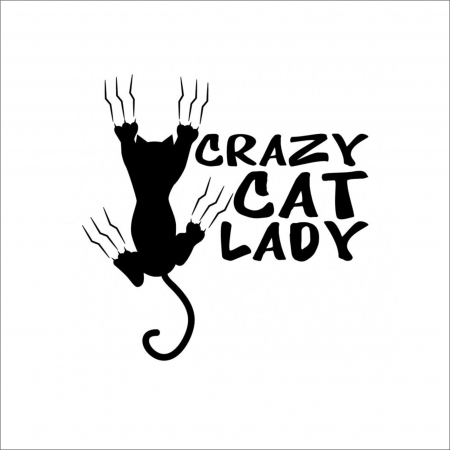 PENTRU FETE - CRAZY CAT LADY 4